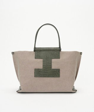 IACUCCI ソルベット M CANVAS/COCCO オリーブ