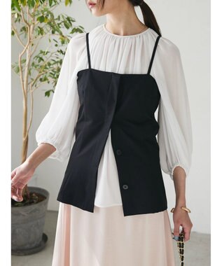 Green Parks AnriettMusee キャミビスチェ Black