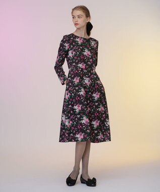 TOCCA 【洗える！】BOUQUETIER ドレス ブラック系5