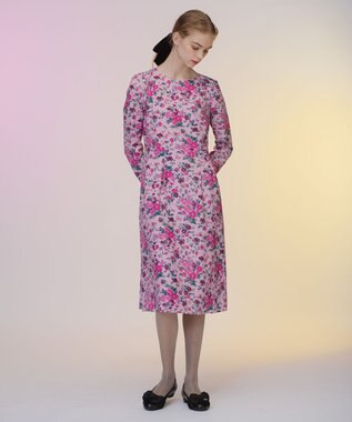 TOCCA 【洗える！】BOUQUETIER ドレス ピンク系5