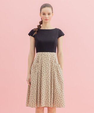 TOCCA 【洗える！】PRINTEMPS ドレス ベージュ系5