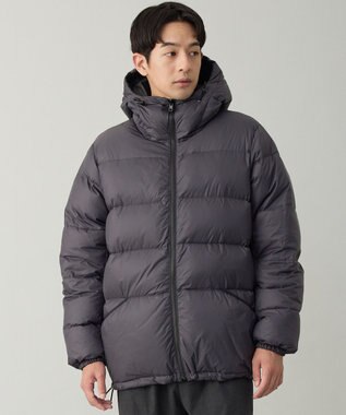 UNFILO MENS 【OCEANS YouTube 掲載】TAION×UNFILO リバーシブルフードダウン ブラック×チャコール