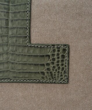 IACUCCI ソルベット M CANVAS/COCCO オリーブ