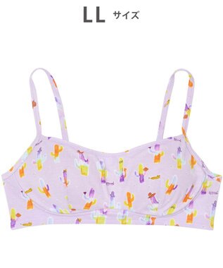 tsumori chisato SLEEP ノンワイヤーブラ　パッドつき　綿混　伸縮性がよい　ペアショーツあり　/ワコール　UBX552 ピンク