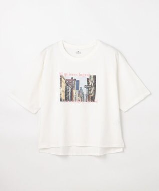 ANY ANYファンクションロゴTシャツ オフフォト