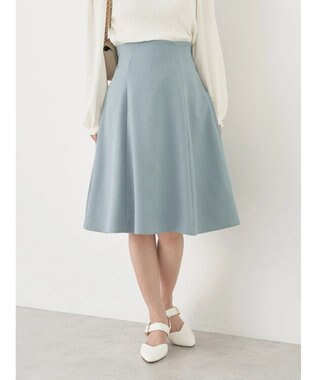 earth music&ecology すきな丈フレアスカート Mint