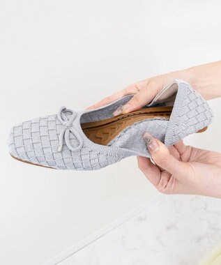 Bridget Birkin 【Bridget Birkin】ニットバレエシューズ グレー