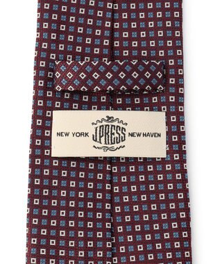 J.PRESS MEN 【GEOMETRIC JACQUARD COLLECTION】ジオメトリックジャガード ネクタイ ワイン系7