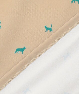 PW CIRCULUS 【MEN】【ストレッチ】アニマルプリント カノコ ポロシャツ ベージュ系5