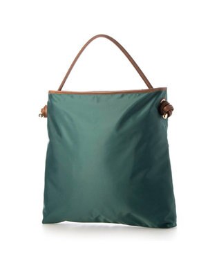 UNBILLION ペルケ perche / 1本手結びナイロントートバッグ グリーン