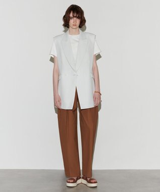 NAVE 【Nave　洗える】クリアジャージー Tシャツ ホワイト系