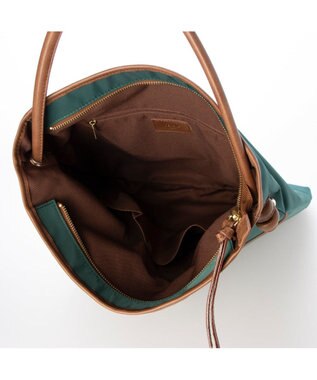 UNBILLION ペルケ perche / 1本手結びナイロントートバッグ グリーン