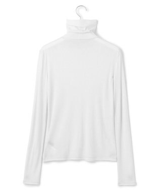 23区 S 【洗える】ハイゲージジャージー シアー カットソー ホワイト系