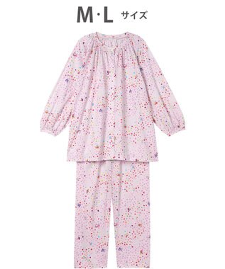 tsumori chisato SLEEP ツモリチサト パジャマ 綿混(本体) 天竺素材 9分袖 長袖 9分丈 レディース UDX594 /ワコール