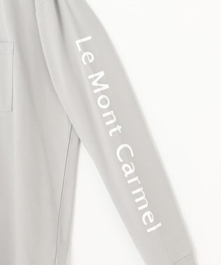 SHARE PARK MENS 【UNISEX】吸水速乾 ショルダーロゴロングスリーブTシャツ（L・XLサイズ） グレー