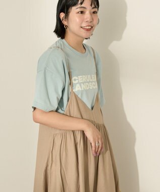 AMERICAN HOLIC BoldロゴプリントTシャツ Mint