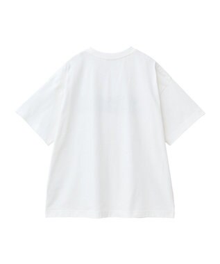 AMERICAN HOLIC BoldロゴプリントTシャツ Off White