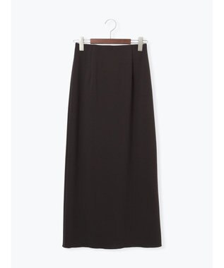 Te chichi ストレッチジョーゼットナロースカート《2026 spring catalog item》 チャコールグレー
