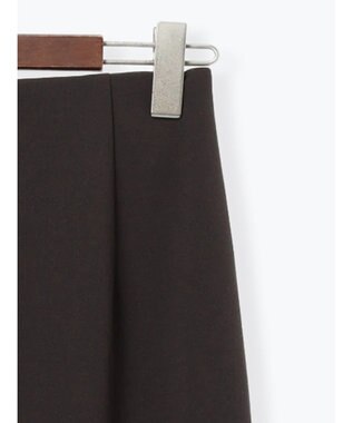 Te chichi ストレッチジョーゼットナロースカート《2026 spring catalog item》 チャコールグレー