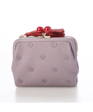 UNBILLION ペルケ perche / アクリル玉がま口2つ折り財布