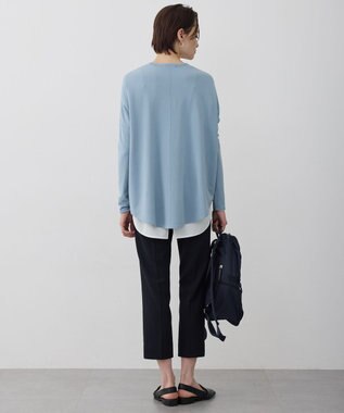 ICB 【先行予約】 ヴィスコースワイド プルオーバー サックスグレー