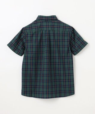 J.PRESS KIDS 【140-170cm】マドラスチェックシャツ グリーン系5