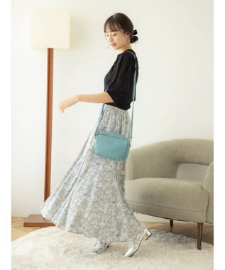 earth music&ecology シアーパワショルニットプルオーバー Black