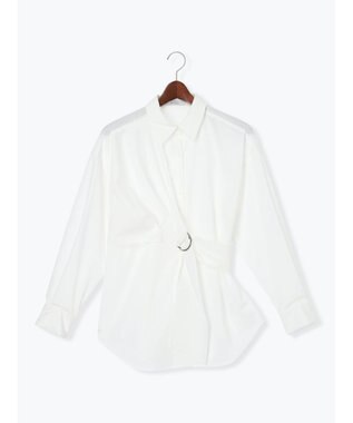 Te chichi Dカンデザインシャツ オフホワイト