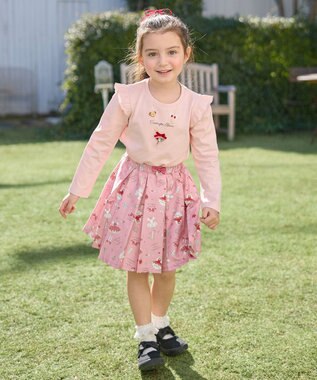 ANY KIDS 【カードキャプターさくら×any FAM】ネックレス Tシャツ ピンク