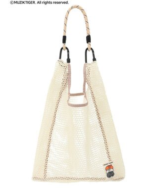 Green Parks ムジークタイガー／カラフルメッシュＢａｇ White