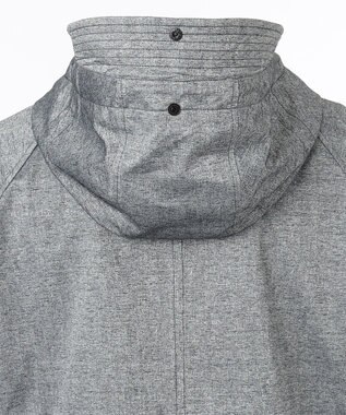 JOSEPH ABBOUD MOUNTAIN 【UNISEX】ホットピアスラブジャガードカモ コート ライトグレー系