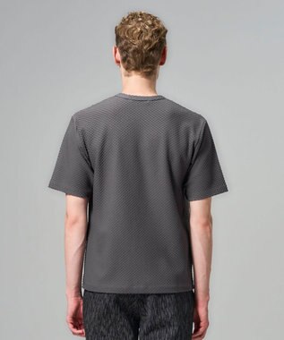 JOSEPH HOMME 【新素材】リュクスジャガード　クルーネック半袖カットソー グレー系