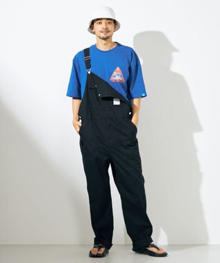 SHARE PARK MENS 【UNISEX】UVカット アートコラボTシャツ〈CAMP〉 ブルー