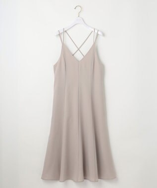 ANY SIS S 【低身長企画】フレアキャミソール ワンピース ベージュ
