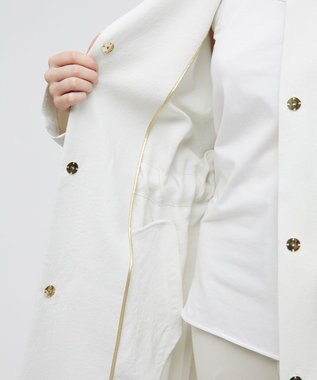 BEIGE， 【S-size】PORDIC / スプリングコート Ecru