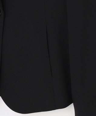 自由区 FORMAL 【ゆったりサイズも】テーラードジャケット ブラック系