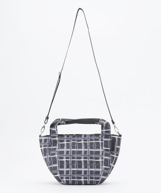 Y'SACCS ドローイングチェック 2WAYトートバッグ