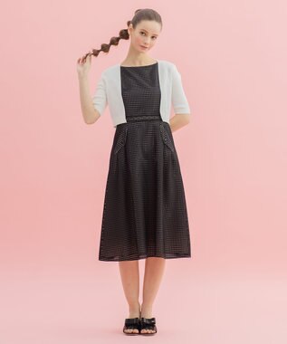 TOCCA 【洗える】QUATRE SAISONS ドレス ブラック系