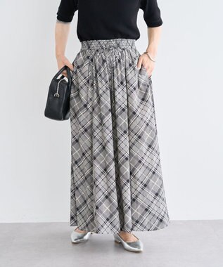 Green Parks サラフレワイドパンツ（柄）