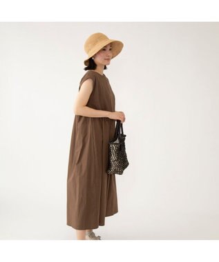 林八百吉商店 un chapeau　ラフィアハット ゴールド