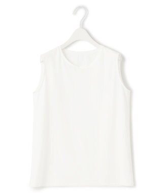 ICB 【接触冷感・UVカット・速乾・洗える】マットスキューバ タンクトップ型プルオーバー オフホワイト系