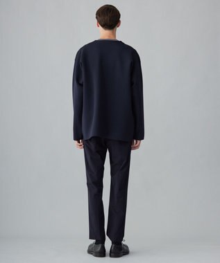 UNFILO MENS スマートニット ジャケット ネイビー