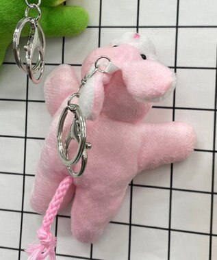 WEGO ひっつきあにまるぬいぐるみキーホルダー