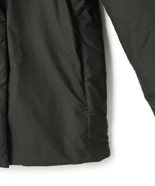 ICB 【撥水加工】ADSダウン Pコート チャコールグレー系