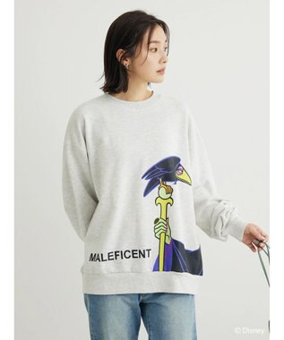 Green Parks Villains／フロントアート裏毛プルオーバー Oatmeal