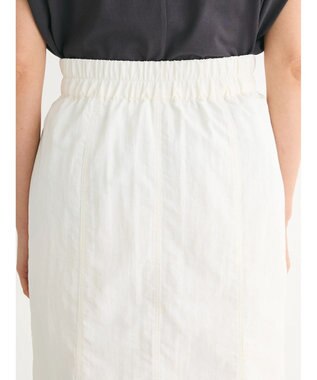 Green Parks ・ＥＬＥＮＣＡＲＥ　ＤＵＥ　Ｗ－ＺＩＰ　マーメイドスカート Off White