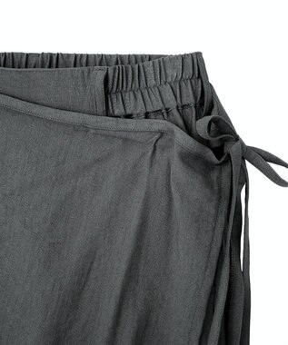 Green Parks ラップ付きパンツ Gray