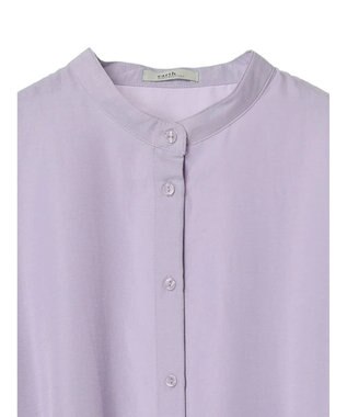 earth music&ecology バックデザインシャツ Lavender