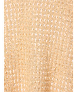 earth music&ecology レーシーニットプルオーバー Orange