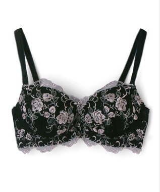 San-ai Resort（三愛水着楽園） 【エレガントコレクション2404】単品ブラEFGカップ  【northerly】 ブラック